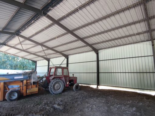 Hangar agricole – 101 kWc – Dordogne – 28/12/2021
