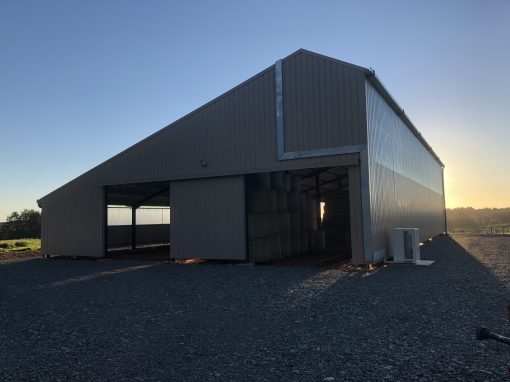 Hangar agricole – 100 kWc – Corrèze – 04/11/2021