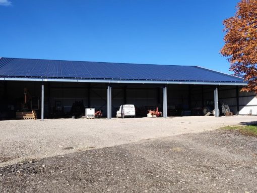 Hangar agricole – 100 kWc – Alpes-de-Haute-Provence – 21/11/2023