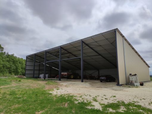 Hangar agricole – 100 kWc – Dordogne – 12/05/2022