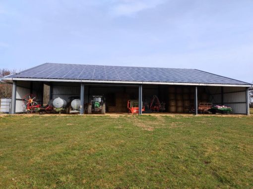 Hangar agricole – 99 kWc – Corrèze – 25/04/2023