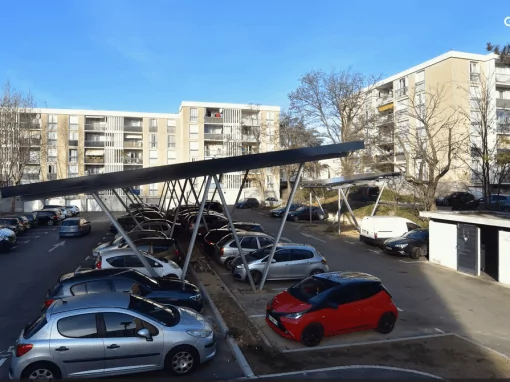 Ombrière de parking – 80 kWc – Bouches-du-Rhône – 13/05/2024